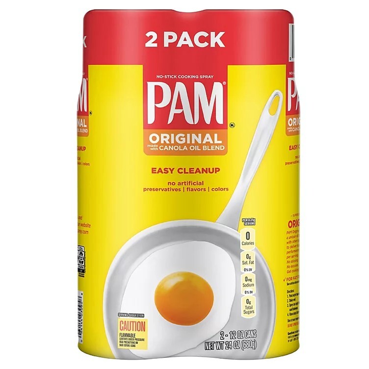 Pam Original Cooking Spray (12 oz., 2 pk.) *FREE SHIPPING*