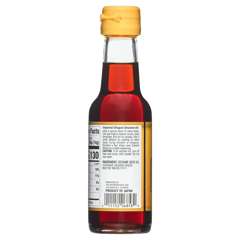 Imperial Dragon 100% Pure Sesame Seed Oil, 5 fl oz gallery
