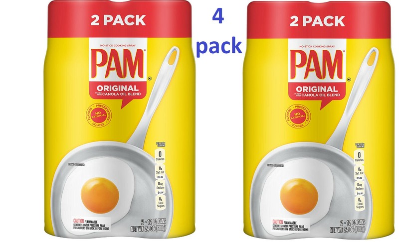 Pam Original Cooking Spray (12 oz., 4 pk.) NEW