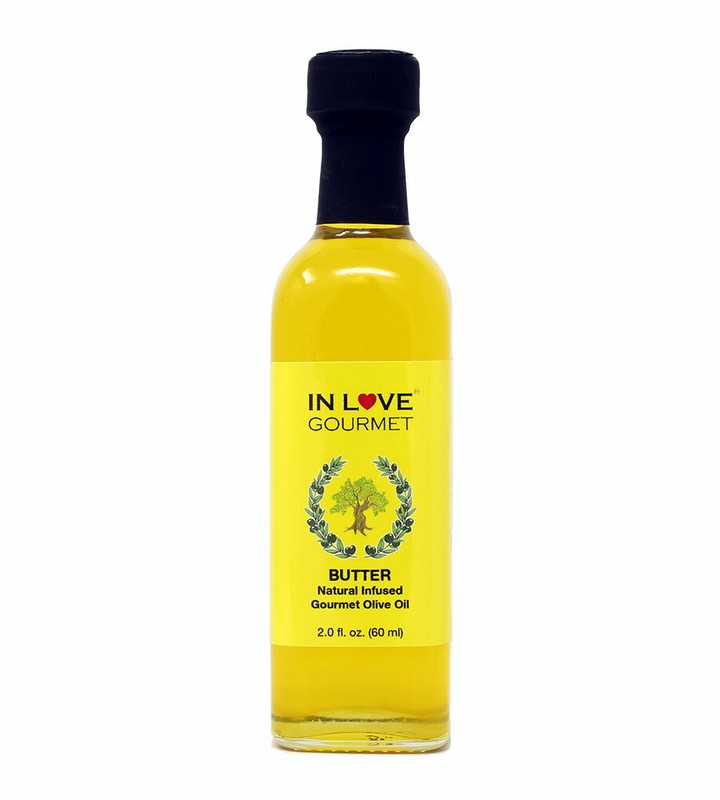 Butter Natural Flavor Infused Gourmet Olive Oil, Awesome Buttery Flavored oil