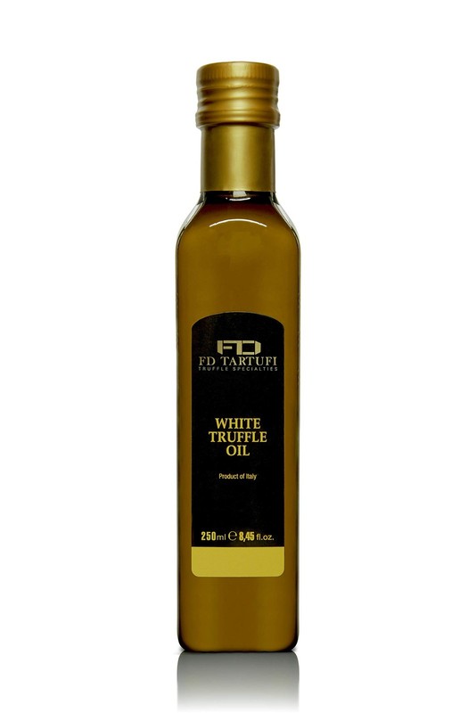 FD TARTUFI White Truffle Oil 250 ml 8.45fl oz Gourmet Food Seasoning | Dressi... gallery