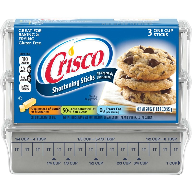Crisco Baking Sticks All-Vegetable Shortening, 20-Ounce 1 pack