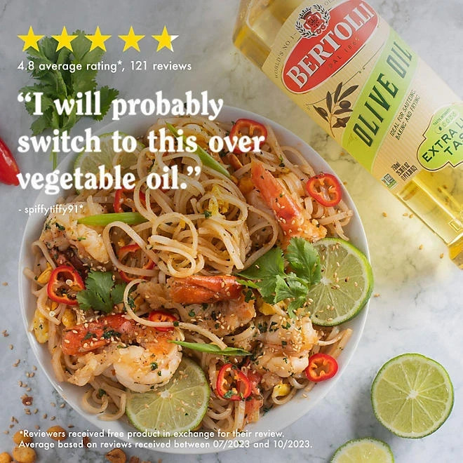 Bertolli Extra Light Olive Oil, 67.6 fl. oz gallery