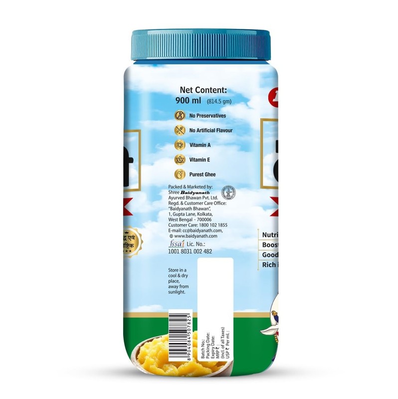Baidyanath Desi Cow Ghee 900ml gallery
