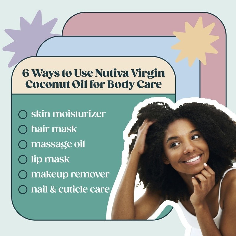 Organic Cold Pressed Virgin Coconut Oil Non GMO 15oz Cooking Skin Hair New gallery