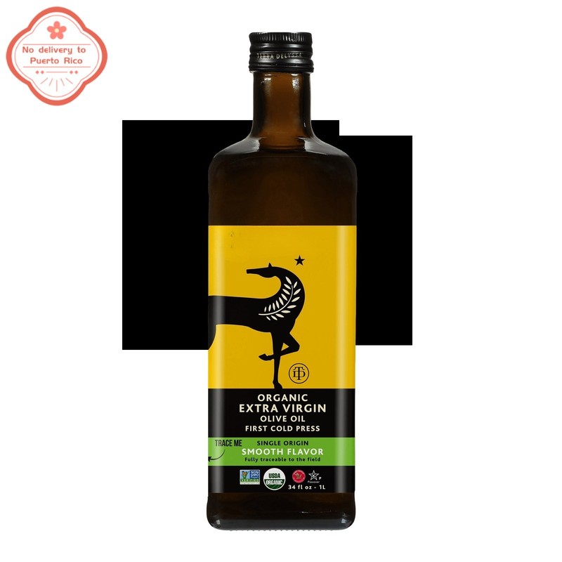 Organic Extra Virgin Olive Oil, 34 fl. oz. Glass new