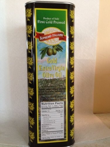 Supremo Italiano Gold Extra Virgin Olive Oil 3 Liters 101.4 Fl.oz gallery
