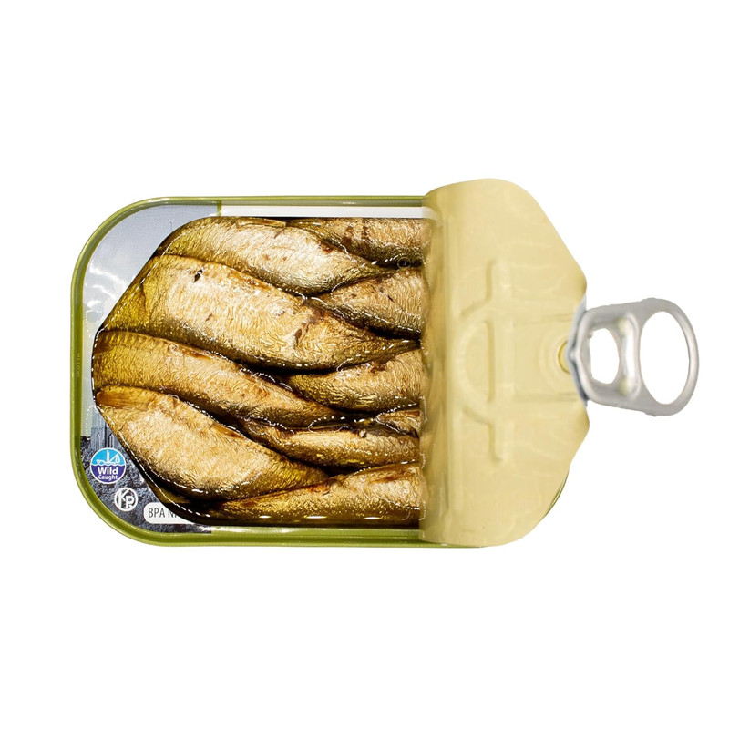 Brisling Sardines, Smoked in Olive Oil, 3.52 Ounce gallery