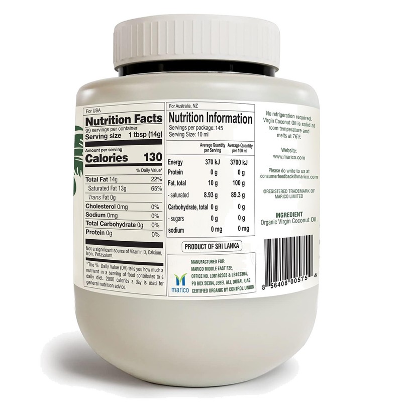 Naturalz Coconut Oil | USDA Certified | Non-Hydrogenated