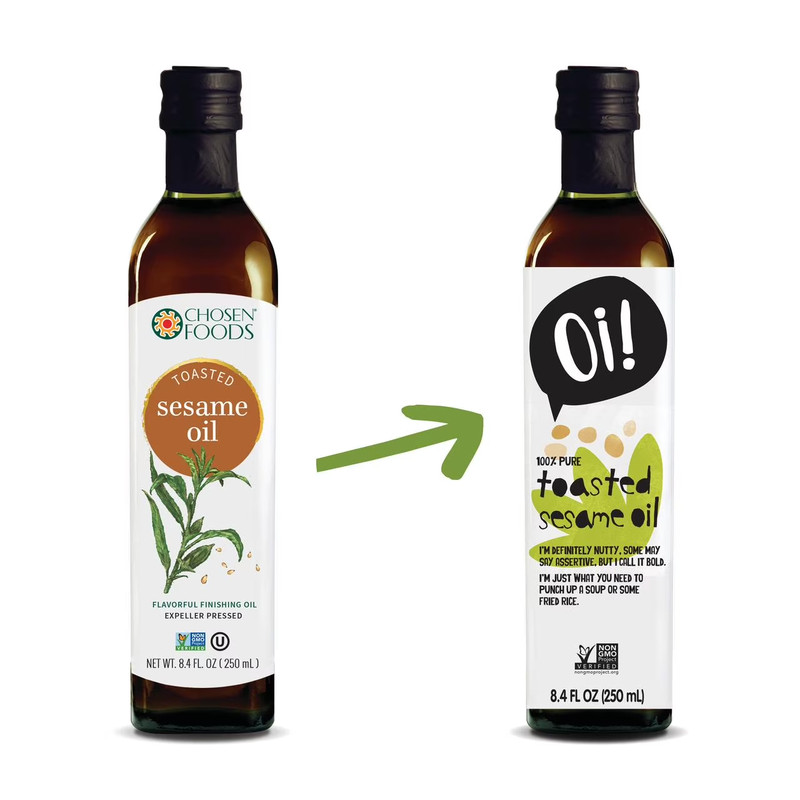 Oi! Toasted Pure Sesame Oil 250 ml gallery