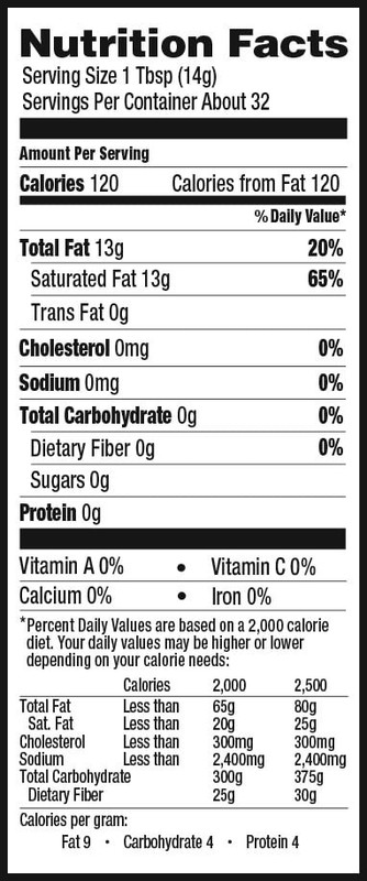 LouAna 100% Pure Liquid Coconut Oil, 16 fl oz gallery