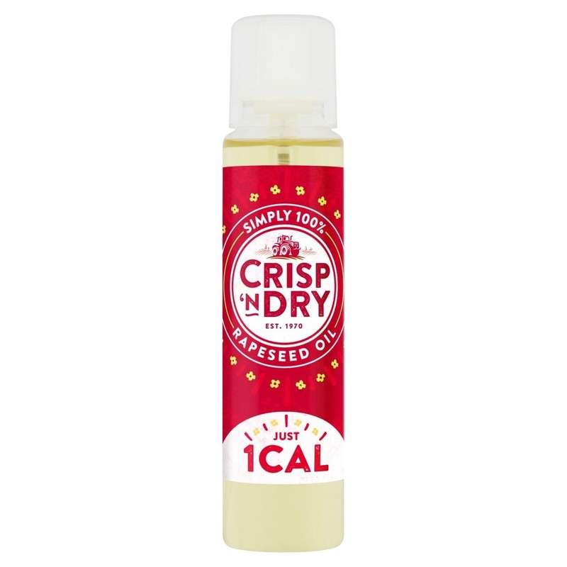 Crisp 'N' Dry Rapeseed Spray Oil 200ml PACK OF 2 gallery