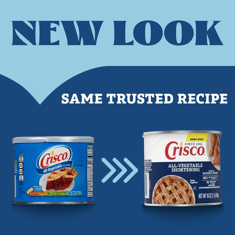Crisco All-Vegetable Shortening, 16 oz gallery