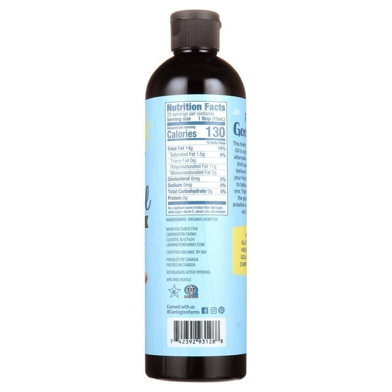 12oz 3 Pack Hemp Oil Gluten-Free Plant Based Cooking Oil Non-GMO Biodegradable gallery