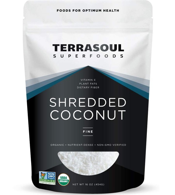 Organic Coconut Flakes, 16 Oz Finely Shredded | Macaroon Cut…