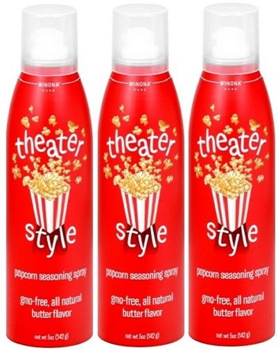 Winona Pure Popcorn Butter Spray 3 Pack