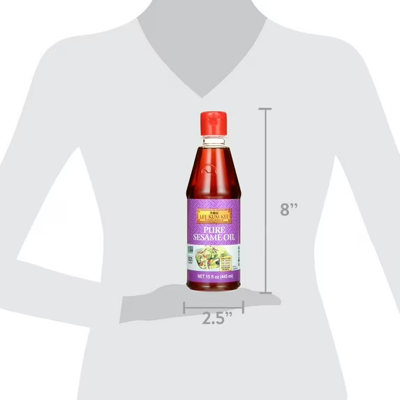 Lee Kum Kee Pure Sesame Oil 15 oz 100% Pure Toasted Sesame Seed Oil gallery