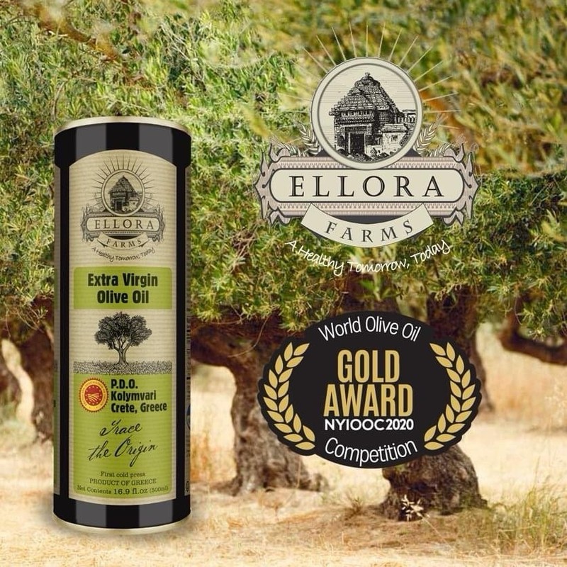Ellora Farms, Global Awards, Single Estate Greek Extra Virgin Olive Oil, 16.9oz gallery