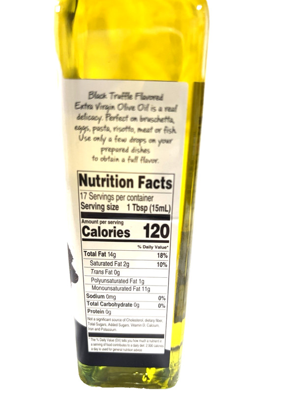 Monini Black Truffle-Flavored Extra Virgin Olive Oil 8.5 fl oz Free Shipping gallery