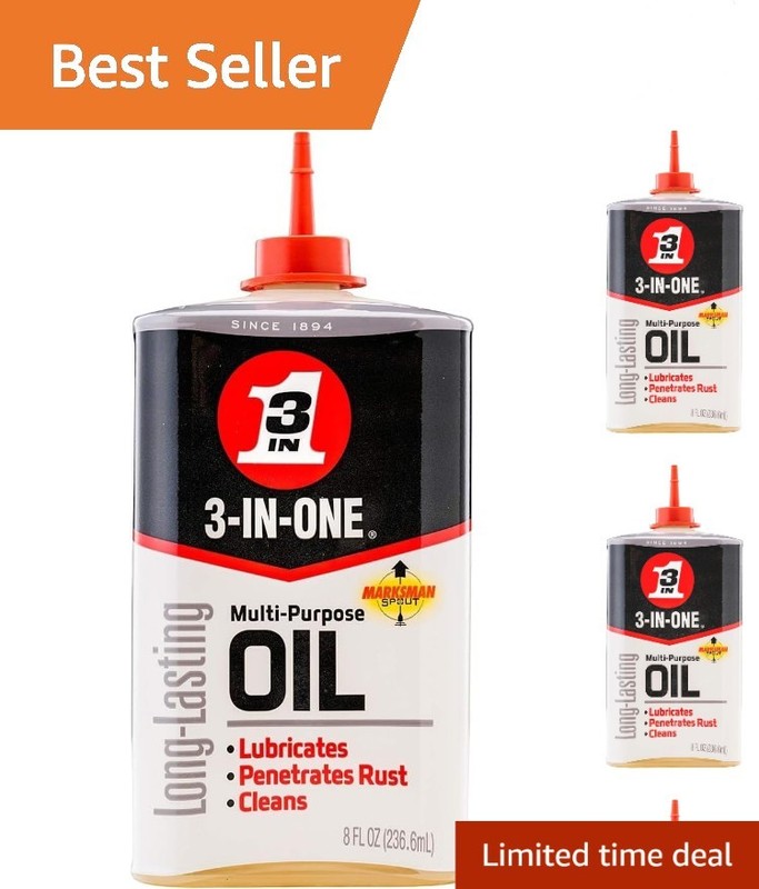 3-IN-ONE Multi-Purpose Oil, 8 OZ