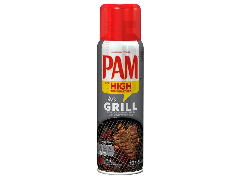 PAM Grilling No Stick Cooking Spray 5 Ounce Vegetable Oil Kosher High Heat