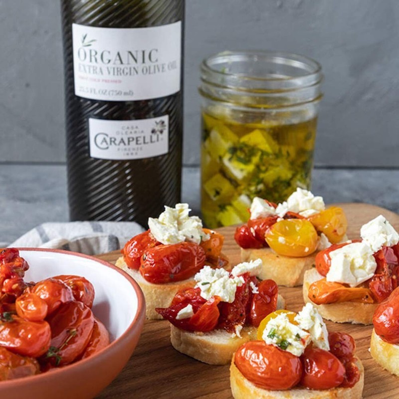 Carapelli - Organic Extra Virgin Olive Oil: Cold-Pressed Organic EVOO–33.8 Fluid gallery