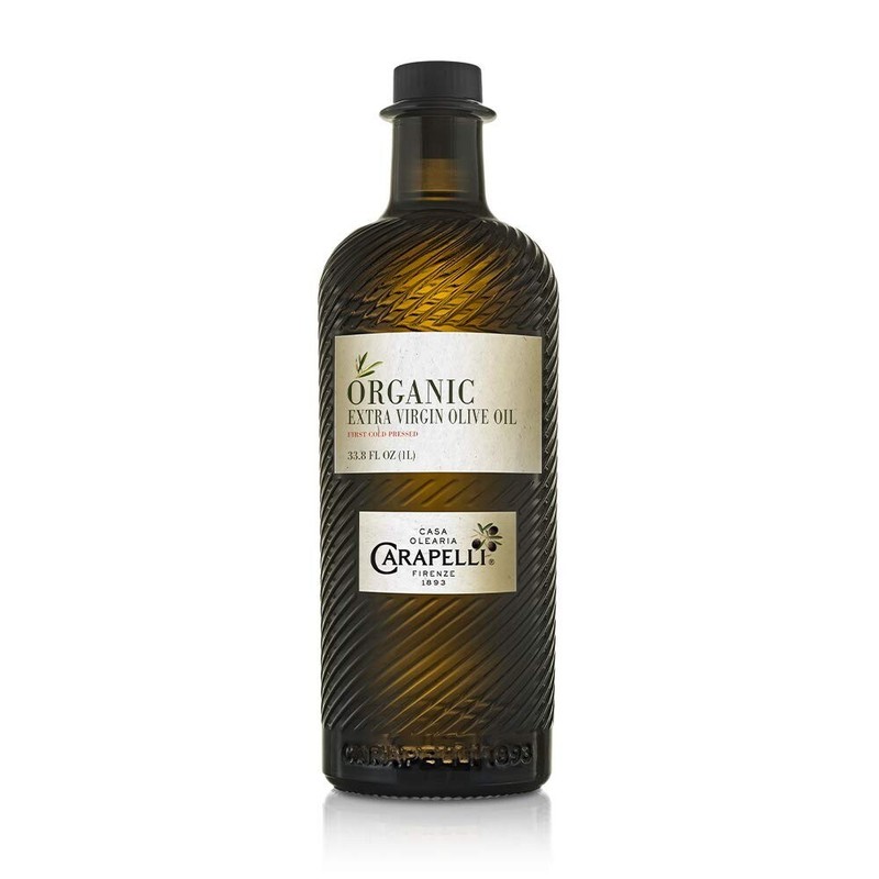 Carapelli – Organic Extra Virgin Olive Oil: Cold-Pressed Organic EVOO–33.8 Fluid