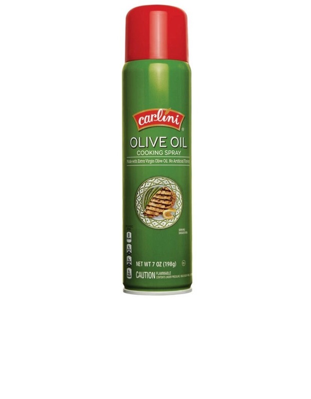 (3) Carlini No-Stick Cooking Spray 100% Natural (Extra Virgin) OLIVE OIL 7oz Ea