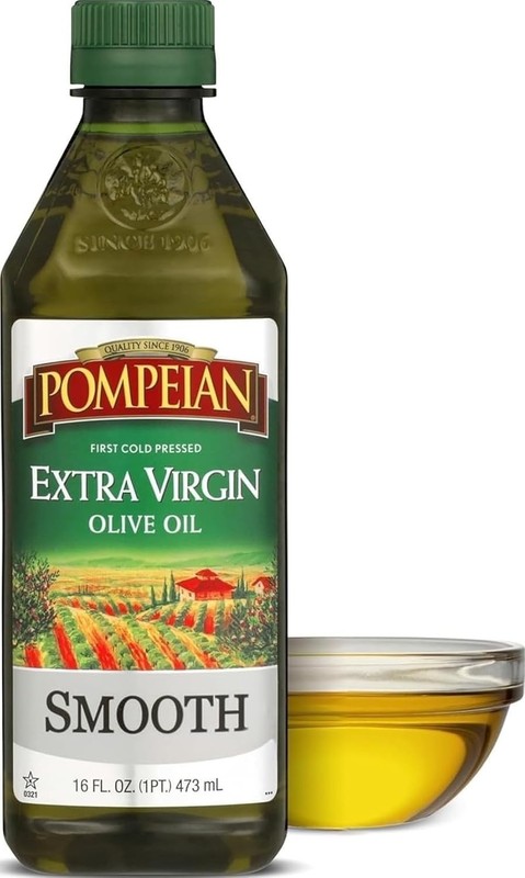 Pompeian Smooth Extra Virgin Olive Oil – 16 Fl Oz