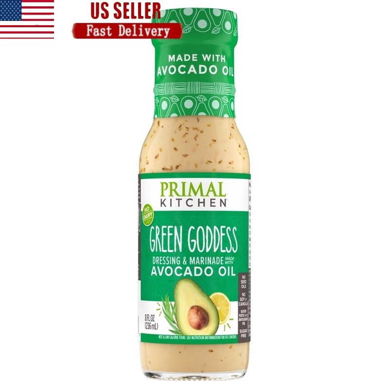 Whole30 Green Goddess Dressing Avocado Oil Paleo Keto Friendly Dairy Free 120cal
