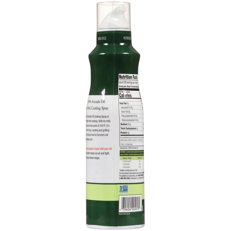 100% Avocado Oil Cooking Spray 5 Fl Oz - No Propellant & Healthier Choice gallery