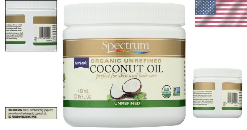 Essentials Organic Virgin Coconut Oil, Unrefined - 15 oz Pure Moisture Remedy gallery