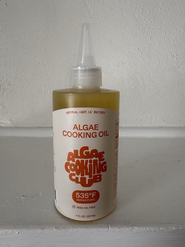 Algae Cooking Oil 7 fl oz Squeeze Bottle – Algae Cooking Club – Best By 10/13/27