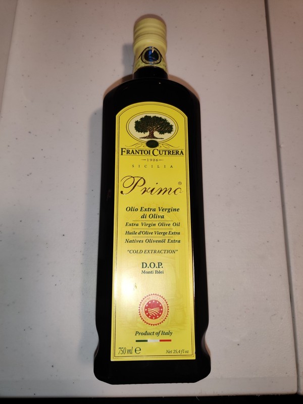 Frantoi Cutrera Primo Cold Extracted Italian Extra Virgin Olive Oil Cold Pressed