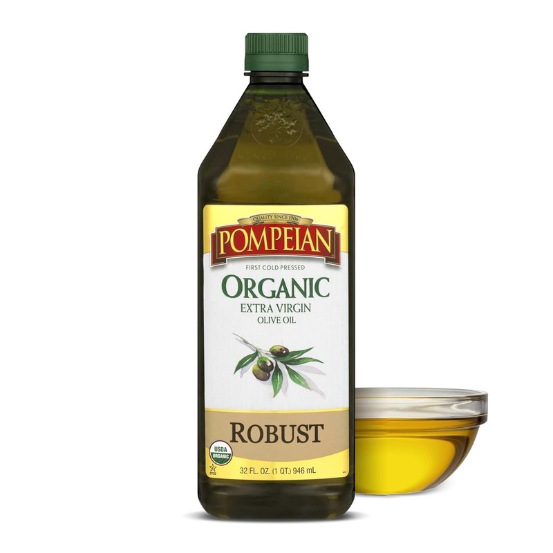 Organic Robust Extra Virgin Olive Oil 32 Fl Oz - First Cold Pressed for Robus... gallery