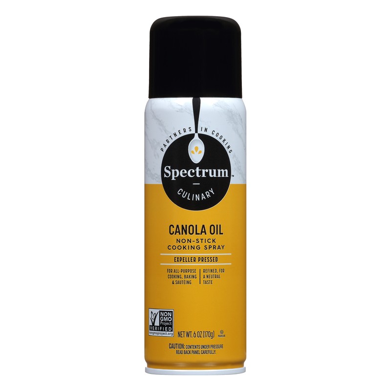Spectrum Naturals Oil Spray Canola High Heat 6 oz (Pack of 6)