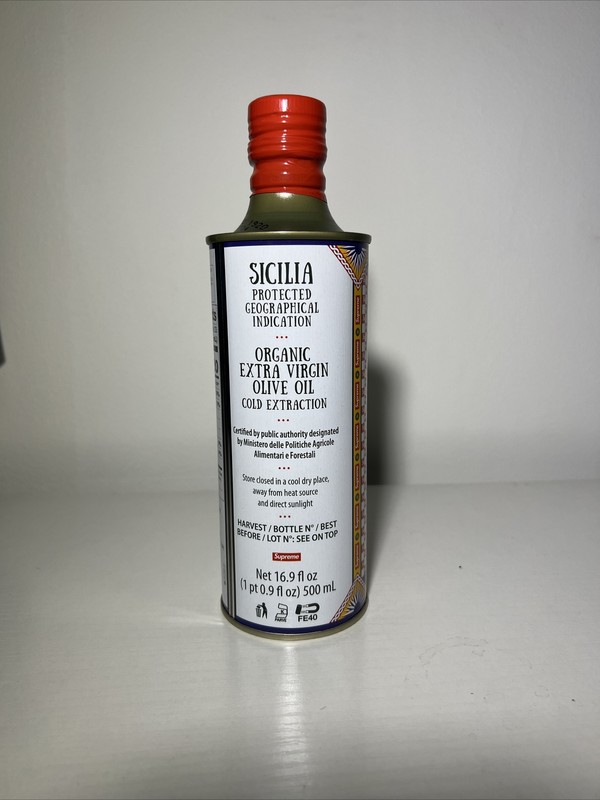 Supreme Barbera Olive Oil 500ml Bottle - FW22 - Brand New Sealed gallery
