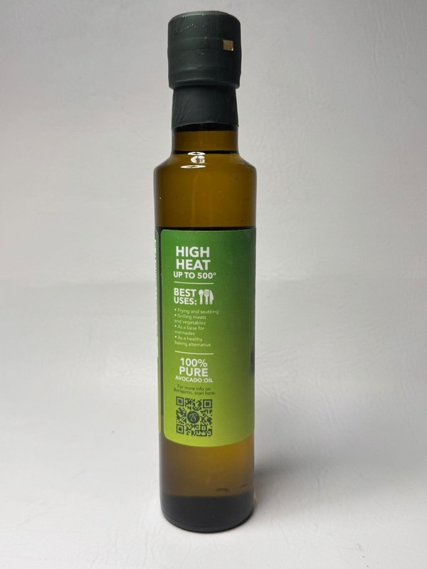 Benissimo 100% Pure Organic Avocado Oil, Cold Pressed, Allergen Free - 250ml gallery