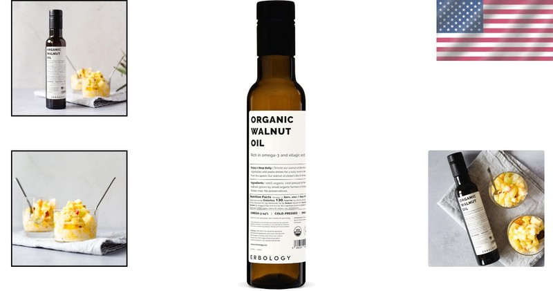 Sustainable Organic Walnut Oil - 8.5 Fl Oz Cold-Pressed for Optimal Wellness gallery