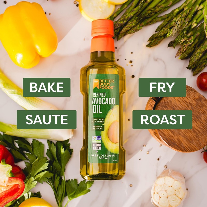 Refined Avocado Oil, Non-GMO Cooking Oil, , Keto and Paleo Diet Friendly, Fry... gallery