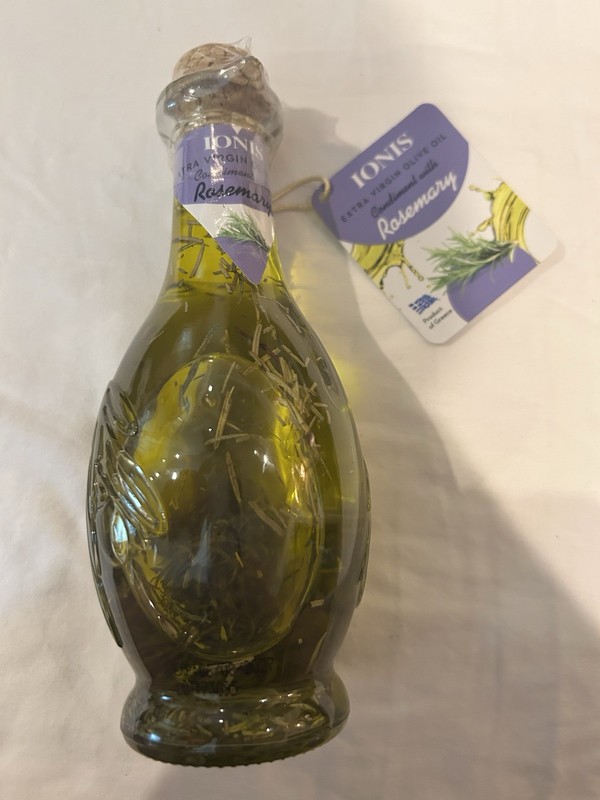 Ionis Extra Virgin Olive Oil With Rosemary In Decorative Bottle
