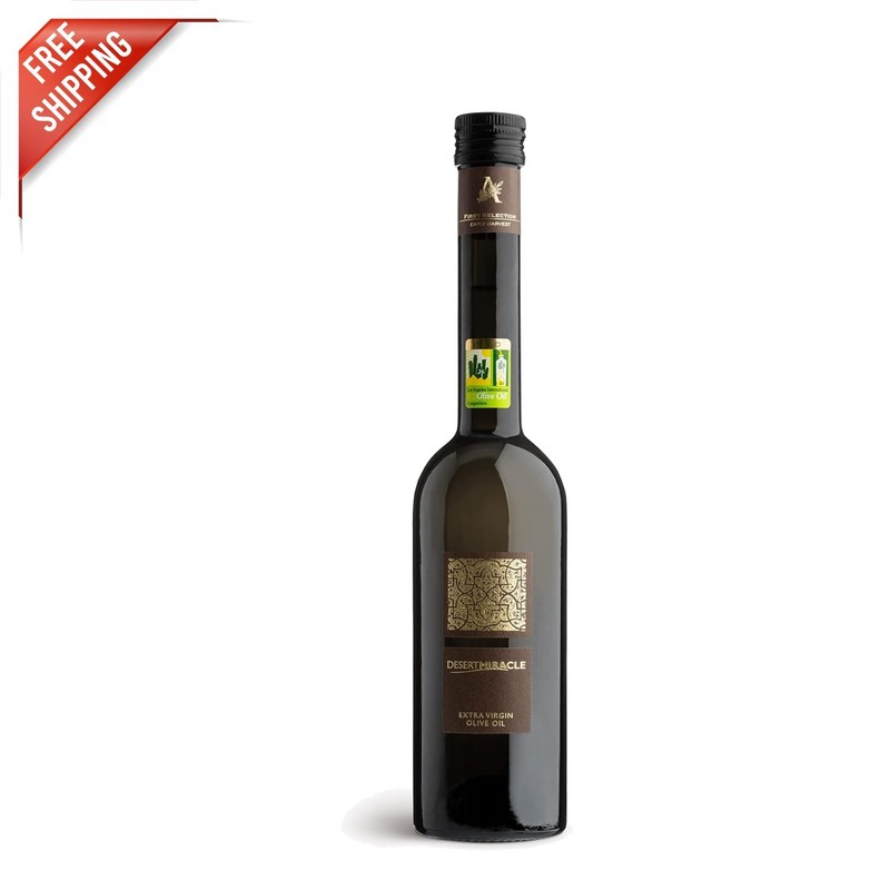 Desert Miracle Cold Pressed Extra Virgin Olive Oil – 17 Fl Oz of Pure Indulgence