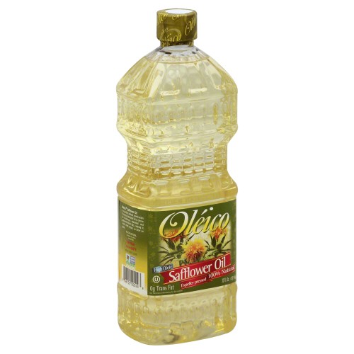 Oleico Safflower Oil Natural Liquid Oleic 32 oz (Pack of 6)