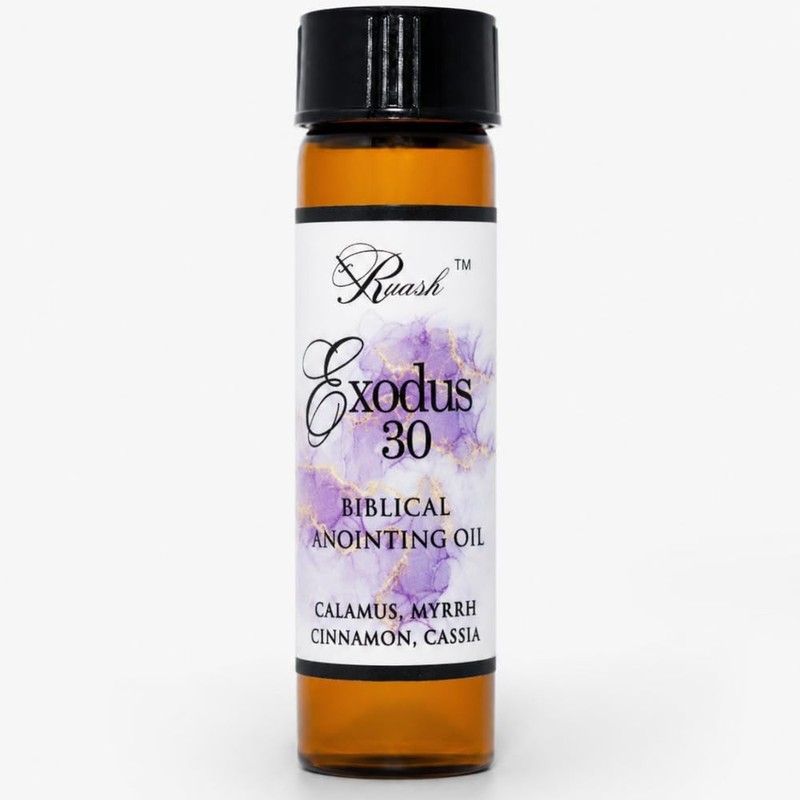 Holy Anointing Oil Exodus 30:22-25 Biblical Prayer Oil Made to Bible Specific...