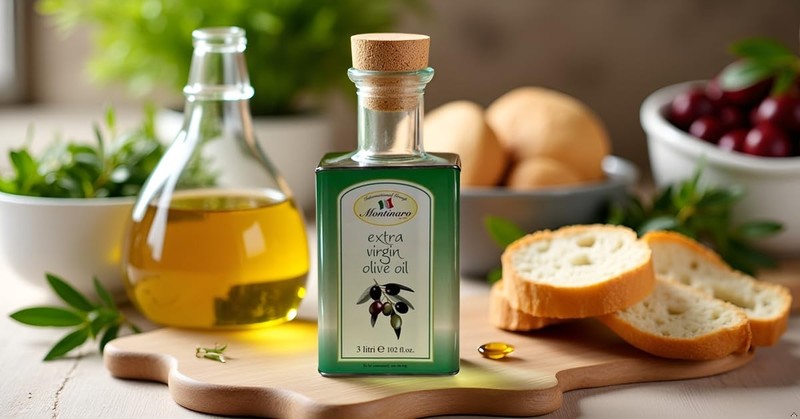 Montinaro Italian Extra Virgin Olive Oil – 3 Liter 101 fl oz Tin – Cold-Press... gallery