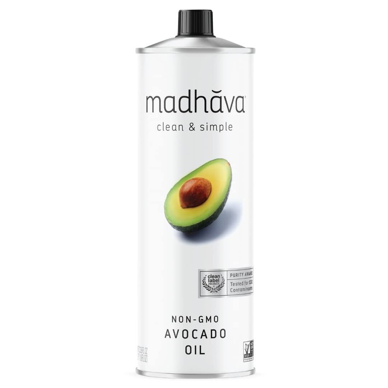 Madhava Avocado Oil 1 liter (Pack of 6)
