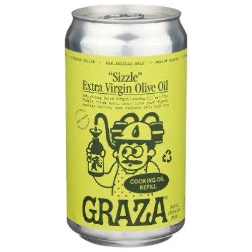 Graza Refill Sizzle Extra Virgin Olive Oil – 725mL