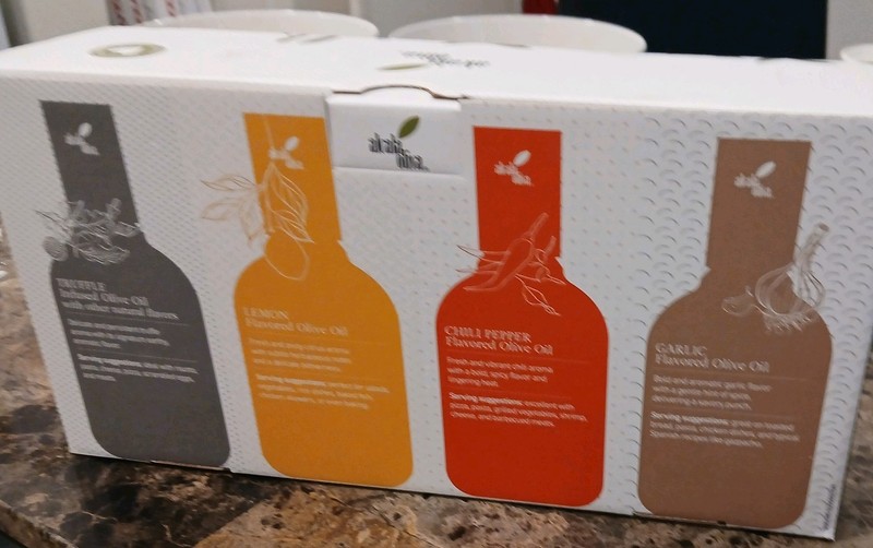 Alcala Oliva Flavored Olive Oils 4 Bottles 8.5Oz Each, Pack Of 4, New gallery