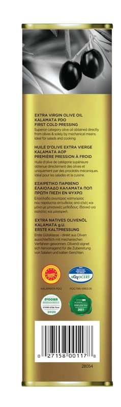 Iliada Kalamata PDO Extra Virgin Olive Oil, 3Lt | 102 Fl Oz (Pack of 1) gallery