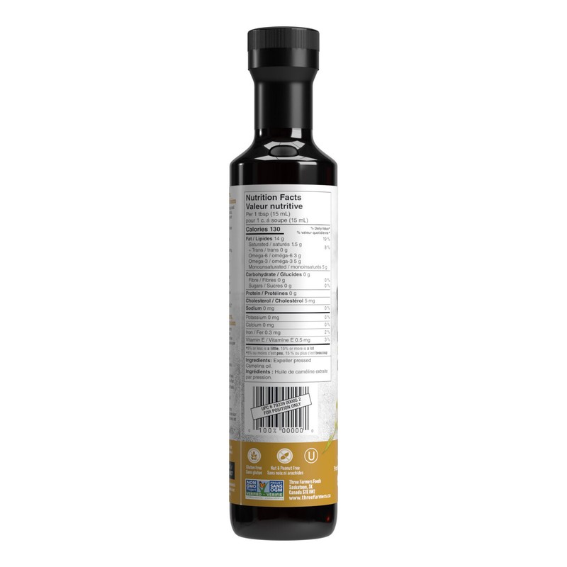 Three Farmers Camelina Oil, 4 × 500 mL  gallery